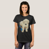 Dog Skateboard T-shirt (Voorkant volledig)