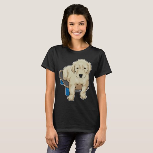 Dog Skateboard T-shirt (Voorkant volledig)
