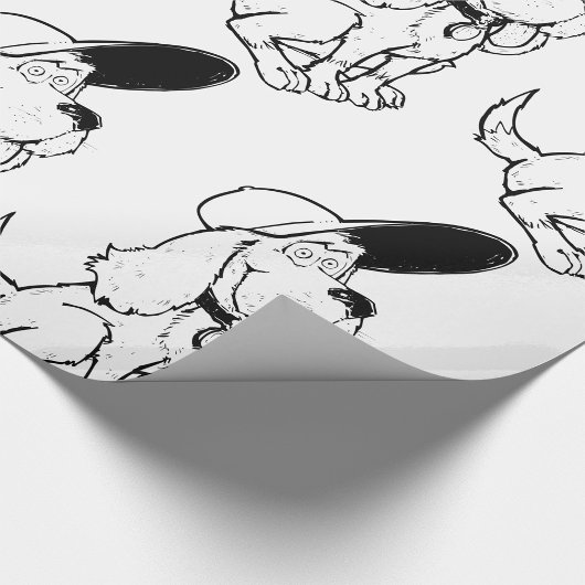 Dog Sketch Cadeaupapier