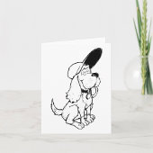 Dog Sketch Kaart