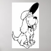 Dog Sketch Poster (Voorkant)
