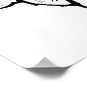 Dog Sketch Poster (Hoek)