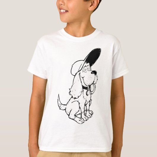 Dog Sketch T-shirt (Voorkant)