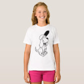 Dog Sketch T-shirt (Voorkant volledig)