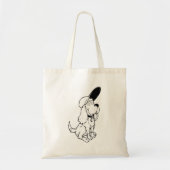 Dog Sketch Tote Bag (Voorkant)