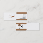 Dog - Skinny Mini Visitekaartje (Voorkant / Achterkant)