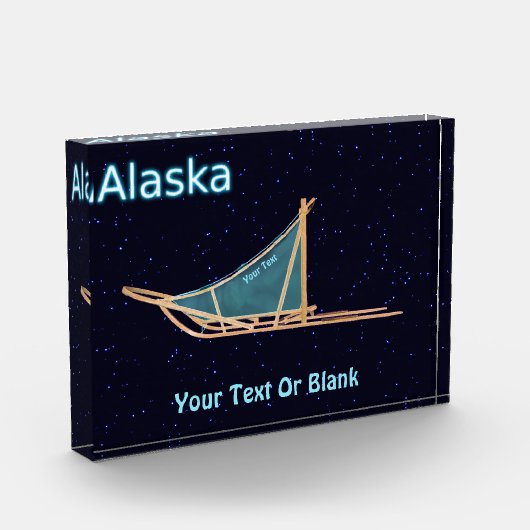 Dog Sled - Alaska Fotoblokken (Links)