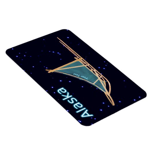 Dog Sled - Alaska Magneet (Rechterzijde)