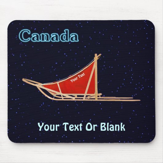 Dog Sled - Alaska Muismat (Voorkant)