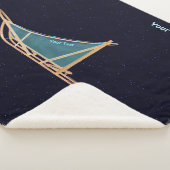 Dog Sled - Alaska Sherpa Deken (3/4)