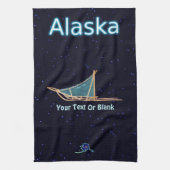 Dog Sled - Alaska Theedoek (Verticaal)