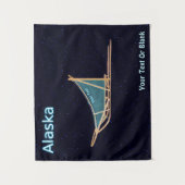 Dog Sled - Alaska Wandkleed (Voorkant)