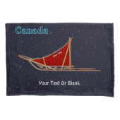 Dog Sled - Canada Kussensloop (Voorkant)