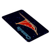 Dog Sled - Canada Magneet (Rechterzijde)