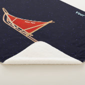 Dog Sled - Canada Sherpa Deken (3/4)