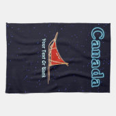 Dog Sled - Canada Theedoek (Horizontaal)