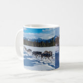 Dog sled koffiemok (Voorkant links)