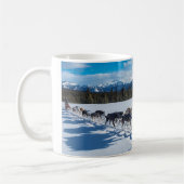 Dog sled koffiemok (Links)