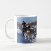 Dog sled koffiemok (Links)