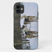 Dog Sledding in Quebec, Canada Case-Mate iPhone Case (Achterkant)