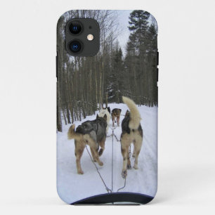 Dog Sledding in Quebec, Canada Case-Mate iPhone Case