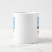 Dog Sledding Scene - Cordova, Alaska Grote Koffiekop (Voorkant)