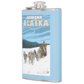 Dog Sledding Scene - Cordova, Alaska Heupfles (Links)