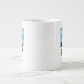 Dog Sledding Scene - Curry, Alaska Grote Koffiekop (Voorkant)