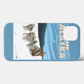 Dog Sledding Scene - Seward, Alaska Case-Mate iPhone Case (Achterkant (horizontaal))