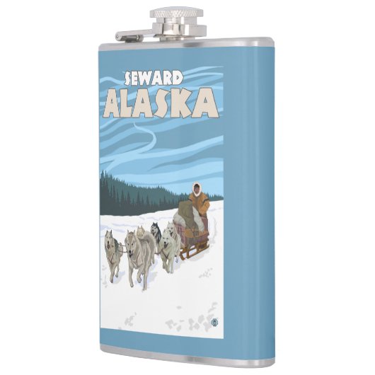 Dog Sledding Scene - Seward, Alaska Heupfles (Links)