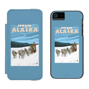 Dog Sledding Scene - Seward, Alaska