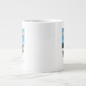 Dog Sledding Scene - Yukon, Alaska Grote Koffiekop (Voorkant)