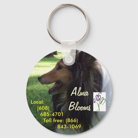 Dog Sleutelhanger (Voorkant)