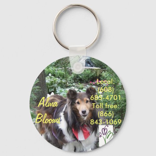 Dog Sleutelhanger (Voorkant)