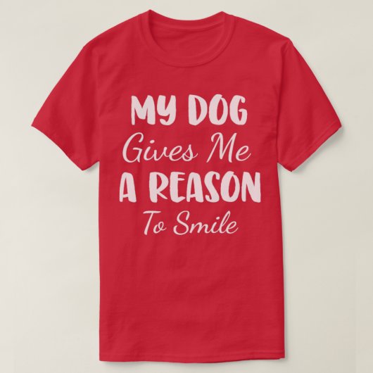 Dog Smile Dogs T-shirt (Design voorkant)