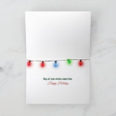 Dog Sniffing Christmas Sugar Cookies Kaart (Binnen)