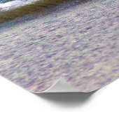 Dog Spelen in oceaan Poster (Hoek)