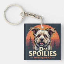 Dog Spoiler gecertificeerd Sleutelhanger