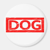 Dog Stamp Magneet (Voorkant)