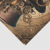 Dog Steampunk Hat 13X19 Tissuepapier (Detail)