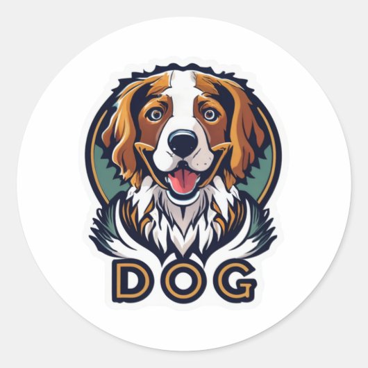 Dog Sticker (Voorkant)