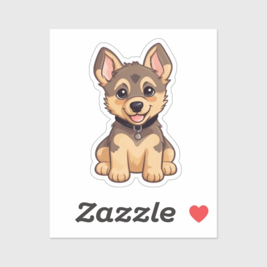 Dog Sticker (Vel)