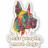 Dog Sticker (Voorkant)