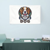 Dog Sticker Spandoek (Beurs)