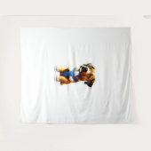 Dog sticker wandkleed (Voorkant (horizontaal))
