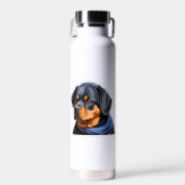 Dog Sticker Waterfles (Voorkant)