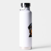Dog Sticker Waterfles (Rechts)
