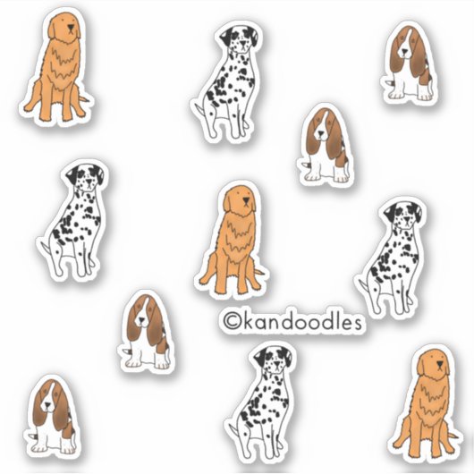 Dog Stickers (Voorkant)