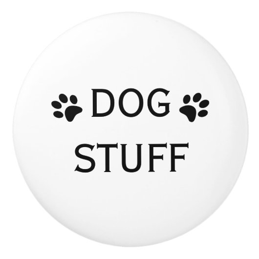Dog Stuff Drawer of Pet Cupboard Knop (Voorkant)