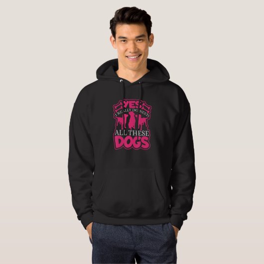 Dog Stuff Hoodie (Voorkant volledig)